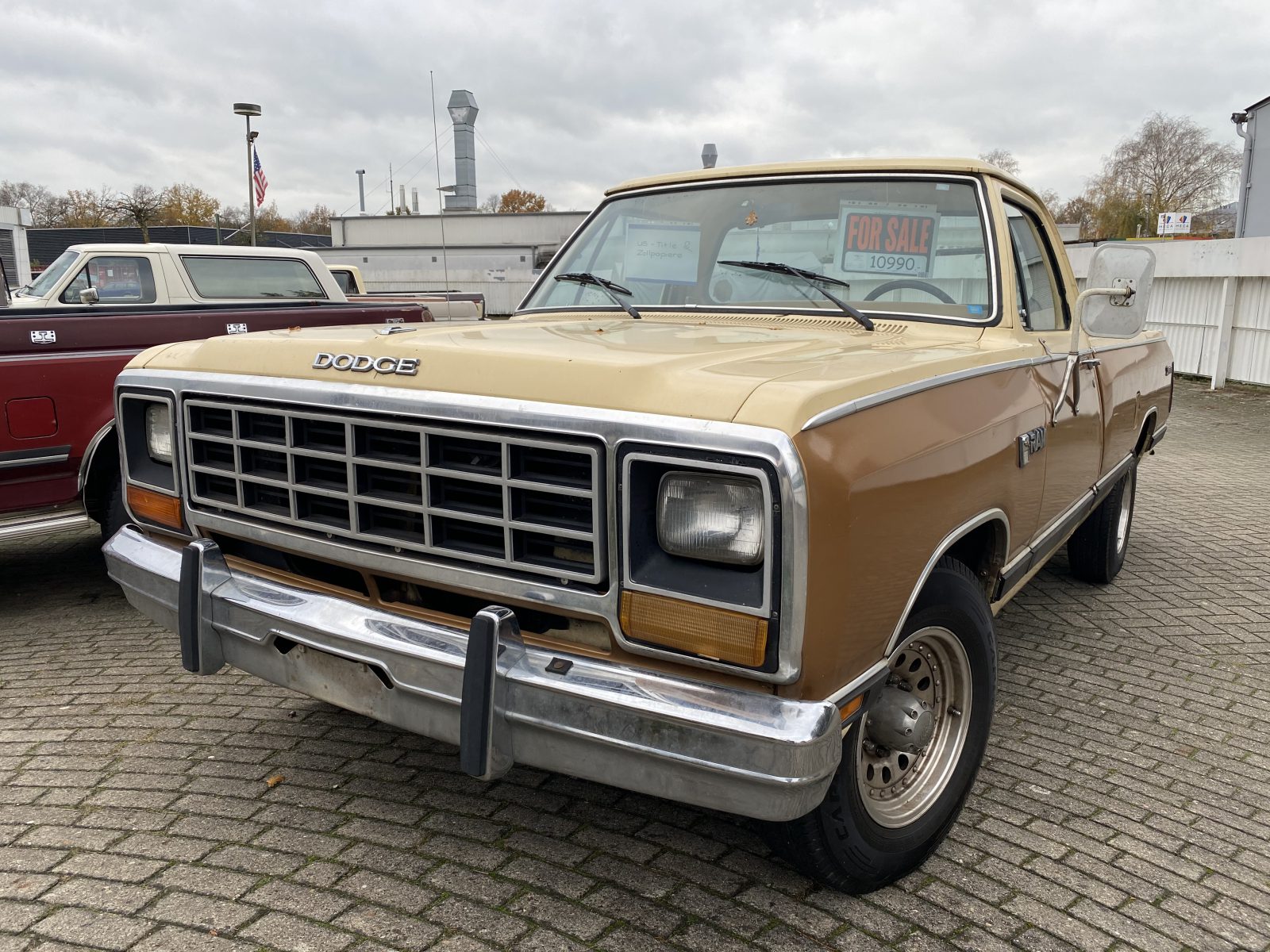 1985 Dodge Ram D250 V8 360er Pickup Truck Neu Vor Ort Kurzinfo California Cars Trucks